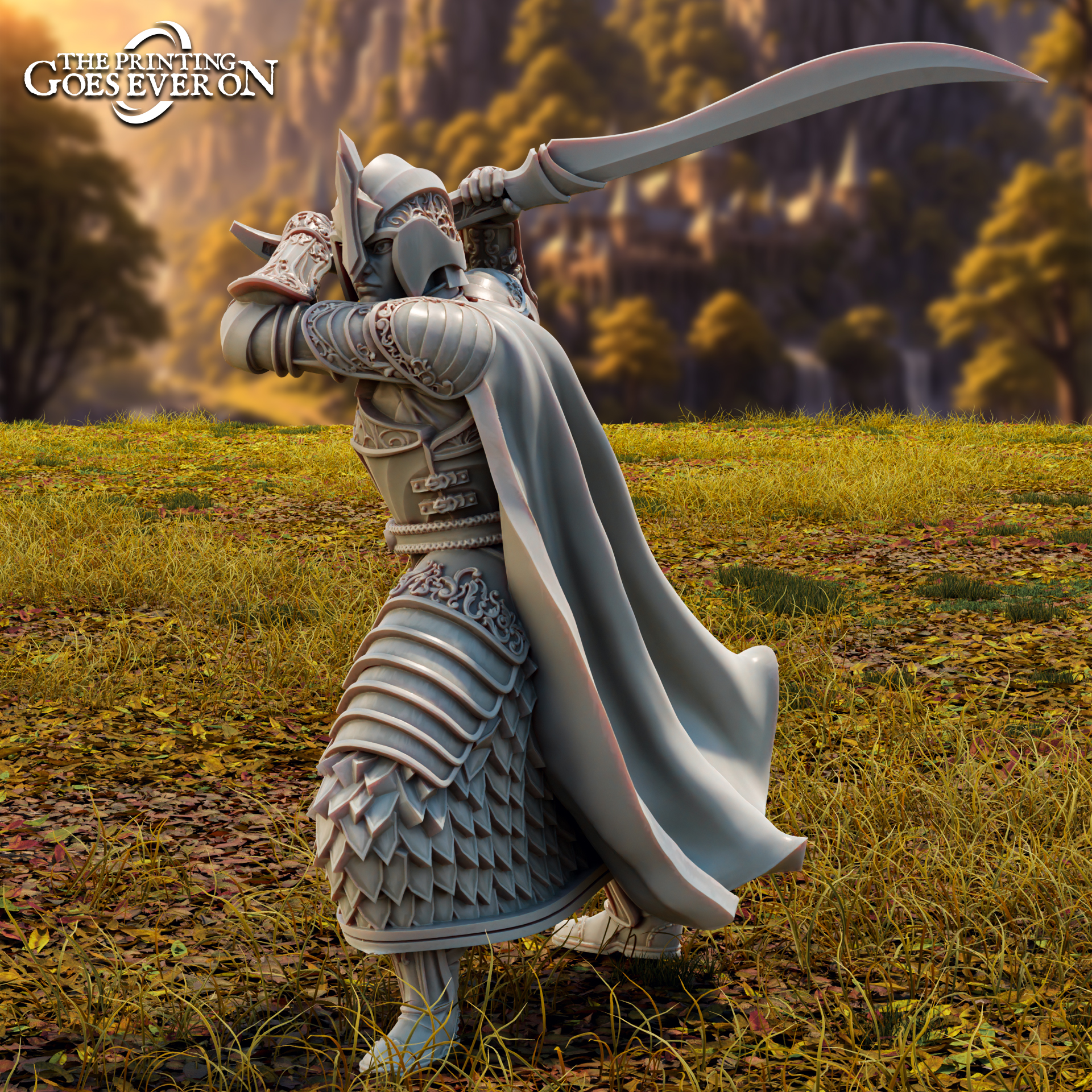 Brightwood Swordsman A - Presupported